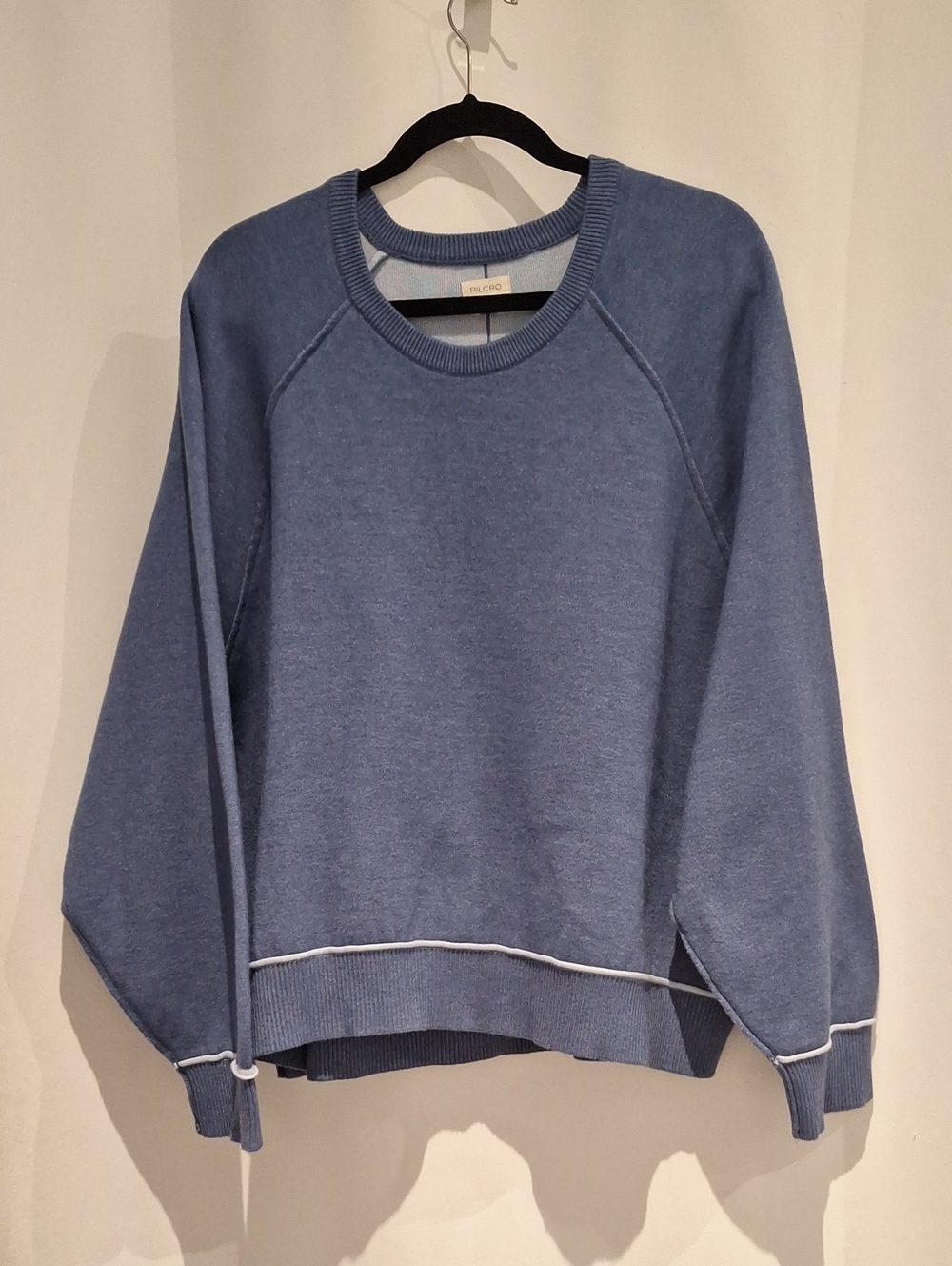 Pilcro By Anthropologie Oaklyn Cozy Blue Crewneck Women’s Sweatshirt